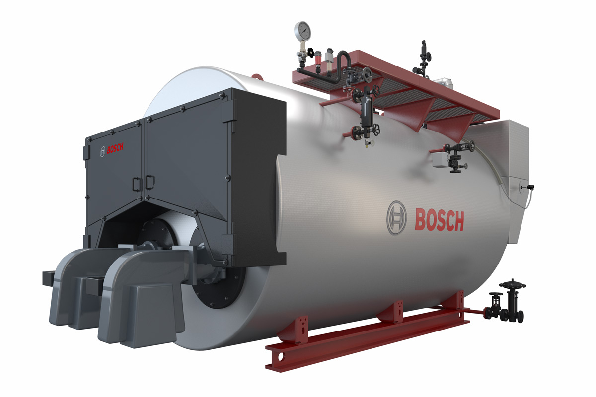 Industrial steam boiler UNIVERSAL ZFR, ZFR-X